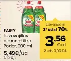 Autoservicios Familia Fairy - lavavajillas a mano ultra poder oferta