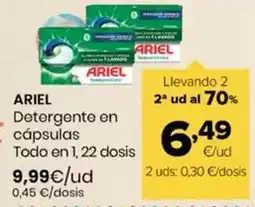 Autoservicios Familia Ariel - detergente en capsulas todo en 1 oferta