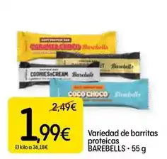 Dialprix It - variedad de barritas proteicas oferta