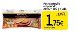 Dialprix ARTIQ Pechuga pollo empanada oferta