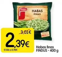 Dialprix FINDUS Habas finas oferta