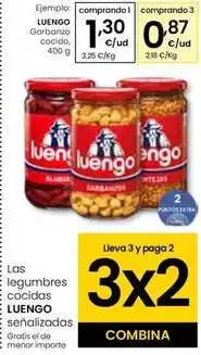 Eroski Luengo - garbanzo cocido oferta