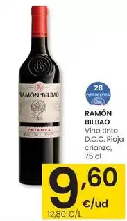 Eroski Ramón bilbao - vino tinto d.o.c. rioja crianza oferta