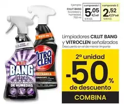 Eroski Cillit bang - suciedad y humedad oferta