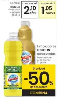 Eroski Disiclin - limpiador superper gold oferta