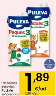 Eroski Puleva - leches infantiles oferta