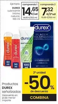 Eroski Durex - lubricante intimo natural oferta