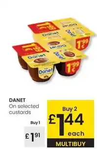 Eroski Danet - custards oferta