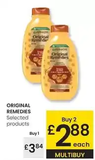 Eroski Garnier - original remedies oferta