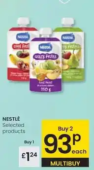 Eroski Nestlé - selected products oferta