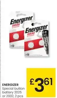 Eroski Energizer - special button battery oferta