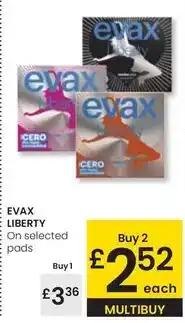 Eroski Evax - liberty pads oferta
