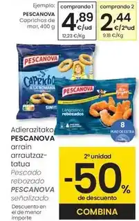 Eroski Pescanova - caprichos de mar oferta