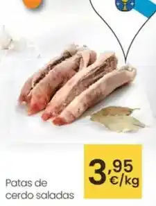Eroski Patas de cerdo saladas oferta