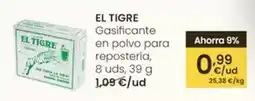 Eroski El tigre - gasificante en polvo para repostería oferta