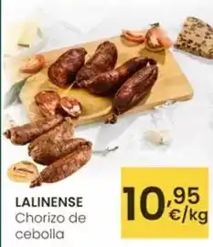 Eroski Lalinense - chorizo de cebolla oferta