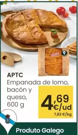 Eroski Aptc - empanada de lomo bacon y queso oferta