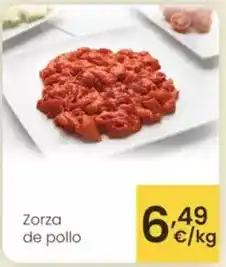 Eroski Zorza de pollo oferta