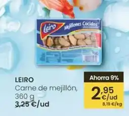 Eroski Leiro - carne de mejillon oferta