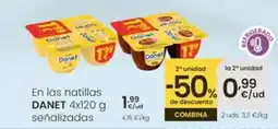Eroski Danet - en las natillas oferta