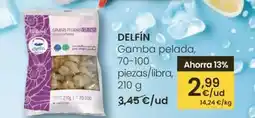 Eroski Delfín - gamba pelada oferta