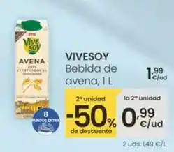 Eroski Vivesoy - bebida de avena oferta