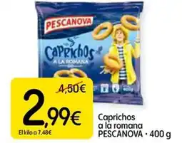 Dialprix PESCANOVA Caprichos a la romana oferta