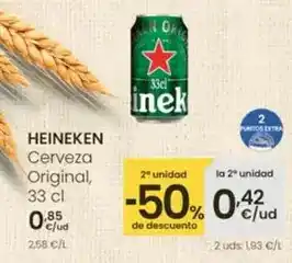 Eroski Heineken - cerveza original oferta