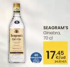 Eroski Seagram's - ginebra oferta