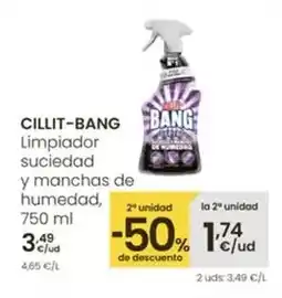 Eroski Cillit bang - limpiador suciedad y manchas de humedad oferta