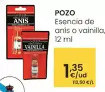 Eroski Pozo - esencia de anis o vainilla oferta