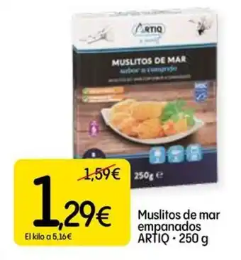 ARTIQ Muslitos de mar empanados