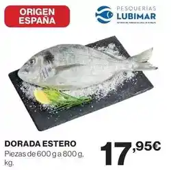 El Corte Inglés Origen - dorada estero oferta