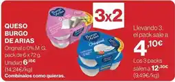 El Corte Inglés Burgo de arias - queso oferta