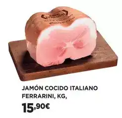 El Corte Inglés Ferrarini - jamón cocido italiano oferta