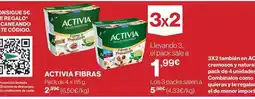 El Corte Inglés Danone - activia fibras oferta