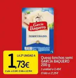 Dialprix GARCIA BAQUERO Queso lonchas semi oferta