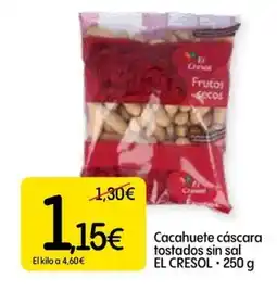 Dialprix EL CRESOL Crevet tostados sin sal oferta