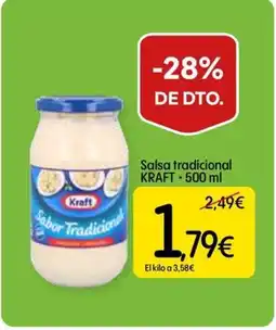 Dialprix KRAFT Salsa tradicional oferta