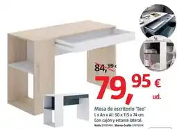 Bauhaus Mesa de escritorio 'teo' oferta