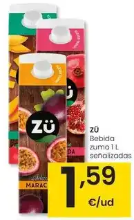 Eroski Zü - bebida zumo oferta