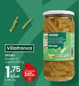 Eroski Eroski - borraja al natural oferta