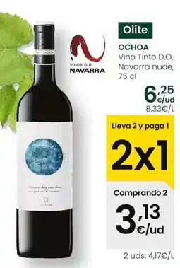 Eroski Ochoa - vino tinto d.o. navarra nude oferta
