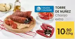 Eroski Torre de núñez - chorizo extra oferta