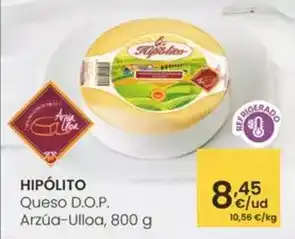 Eroski Hipólito - queso d.o.p. arzua-ulloa oferta