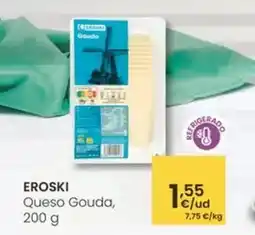 Eroski Eroski - queso gouda oferta
