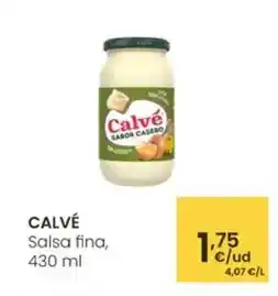 Eroski Calvé - salsa fina oferta