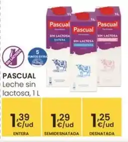 Eroski Pascual - leche sin lactosa entera oferta