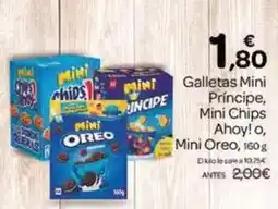 Supermercados El Jamón Principe/chips ahoy/oreo - galletas mini oferta