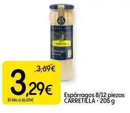 Dialprix CARRETILLA Espárragos 8/12 piezas oferta
